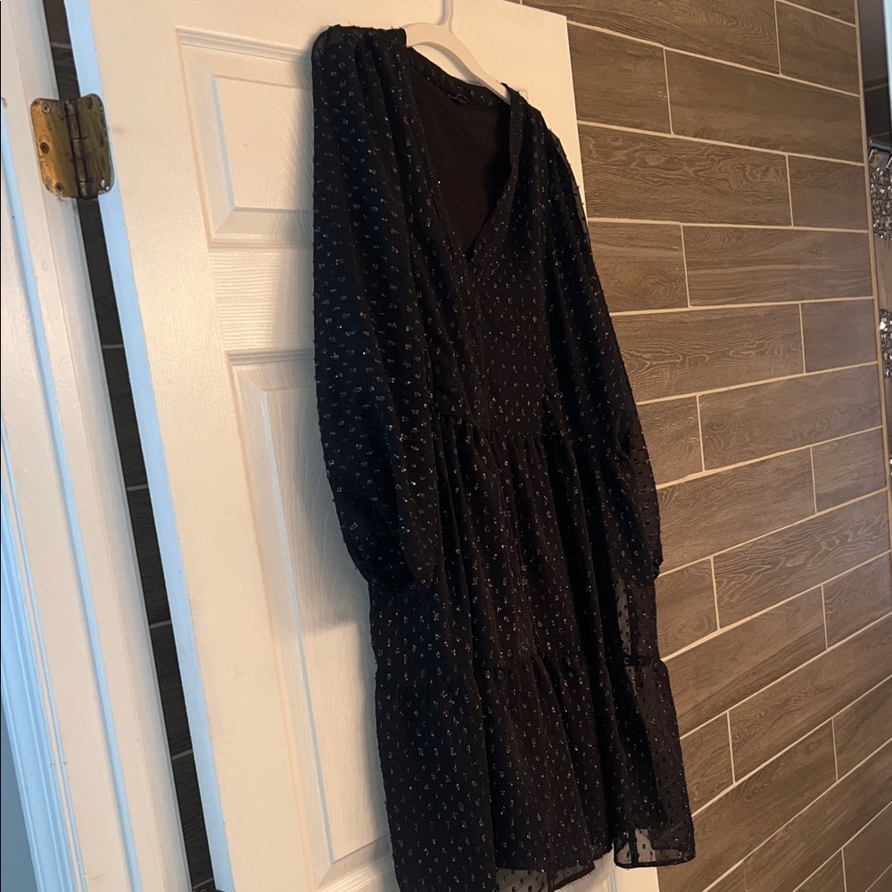 Vero Moda Black Long Sleeve Dress